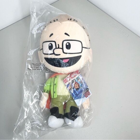 NWT Brad Scott Meltzer Plush Doll Xavier Riddle and The Secret Museum PBS - Picture 2 of 6